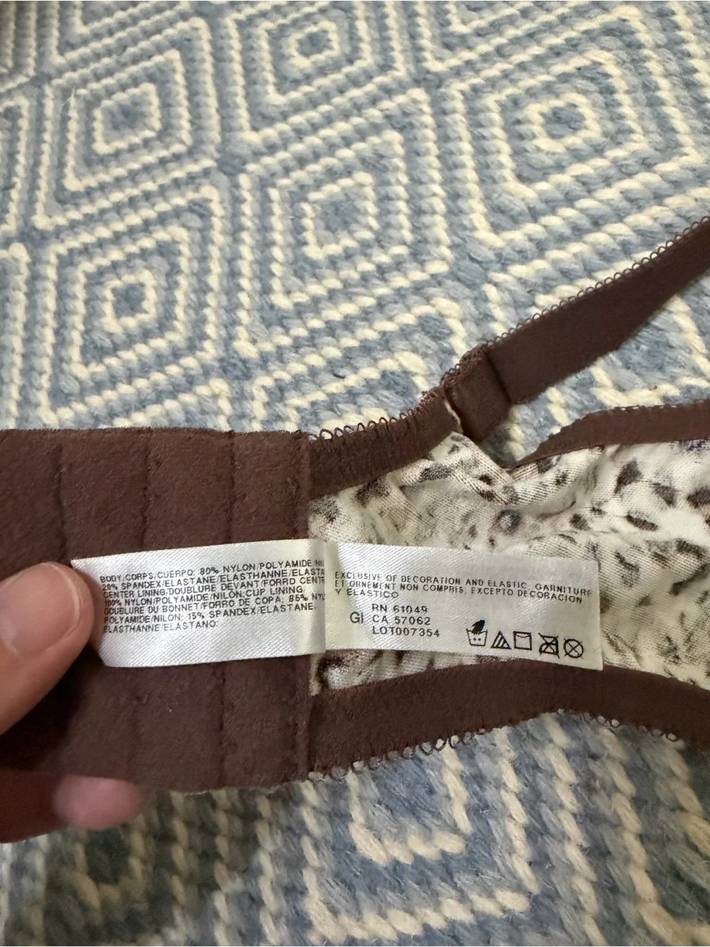 Wacoal Awareness Underwire Bra in Leopard-Print